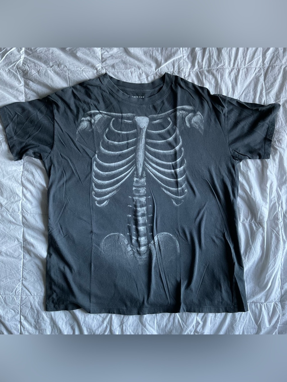 American Eagle Skeleton Tee